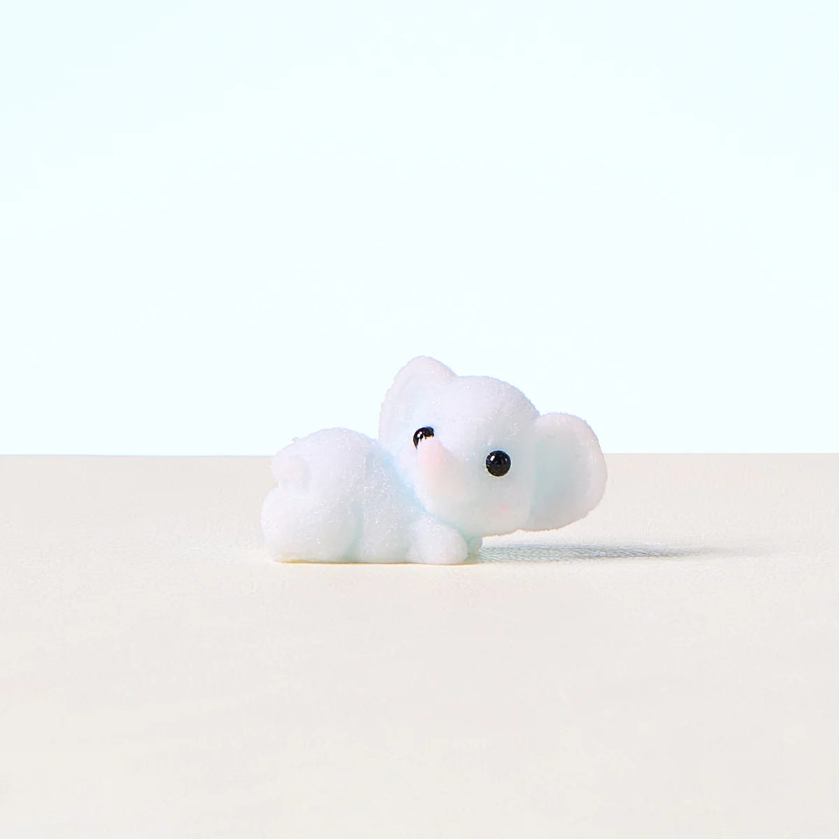 Flocked Cute Elephant Taba Squishy