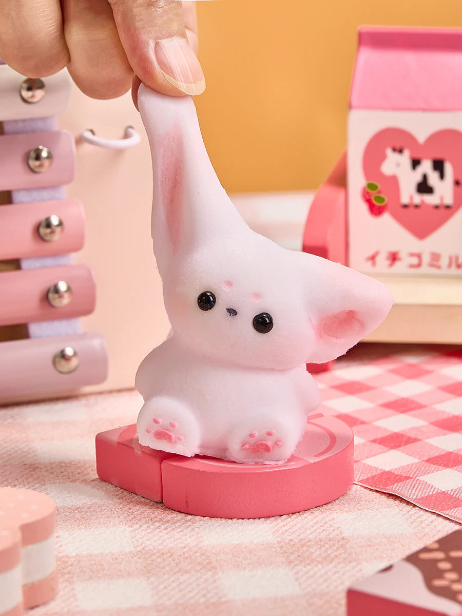 Flocked Cute Fox Taba Squishy