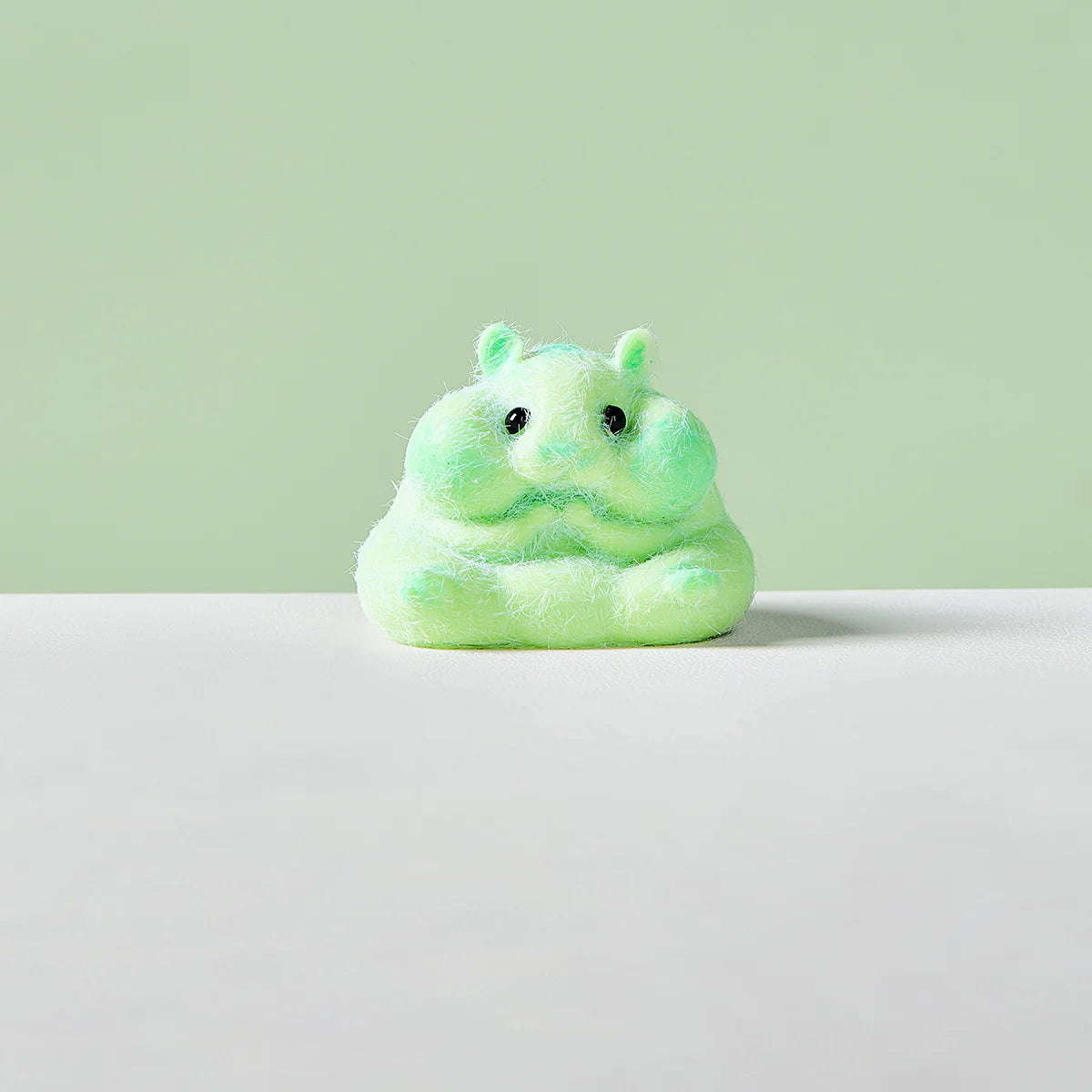 Flocked Hamster Taba Squishy