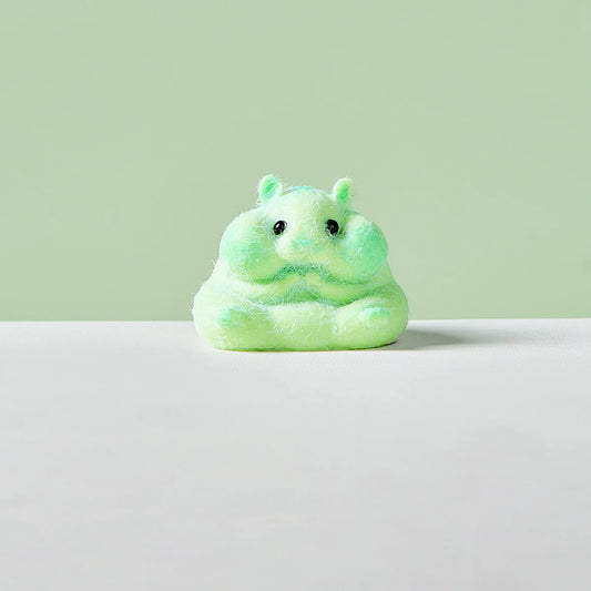 Flocked Hamster Taba Squishy