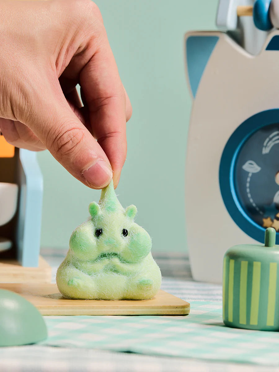 Flocked Hamster Taba Squishy