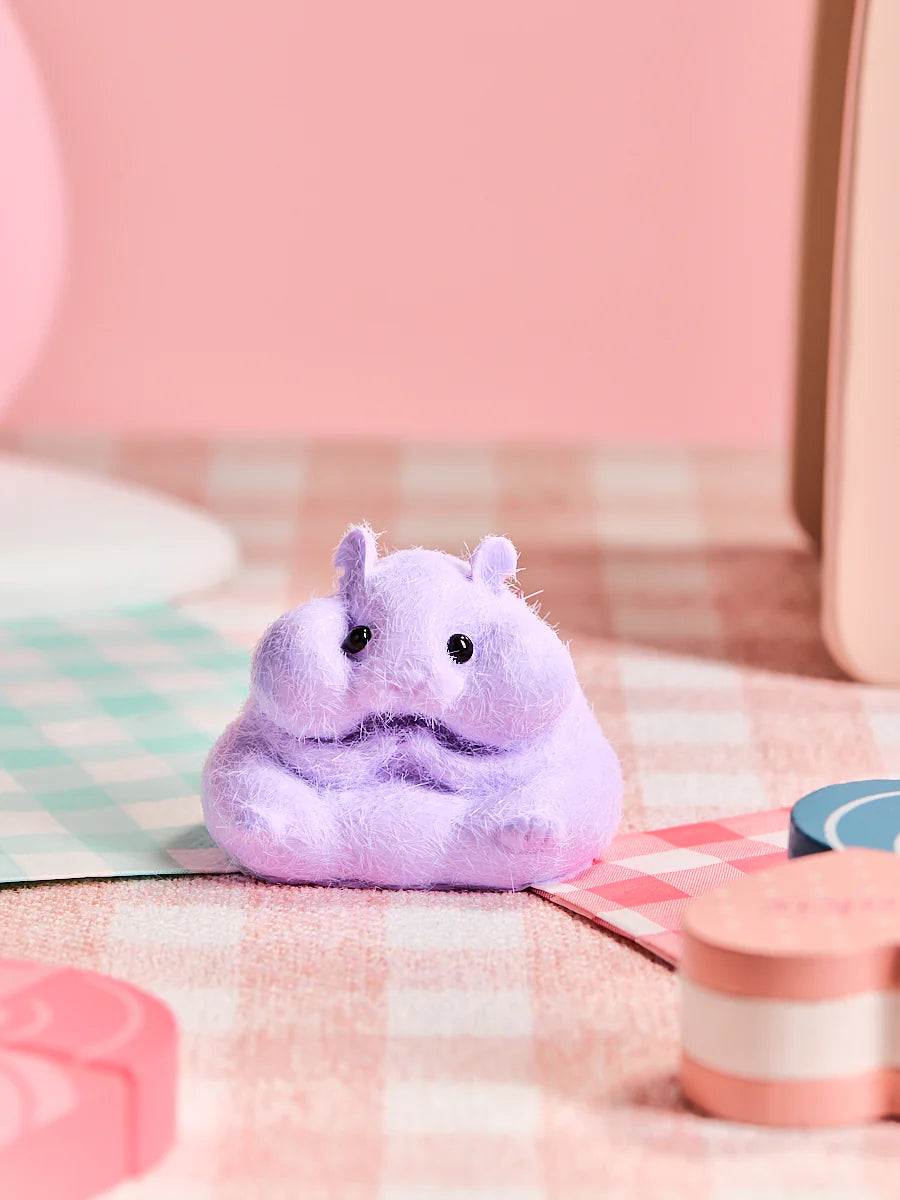 Flocked Hamster Taba Squishy