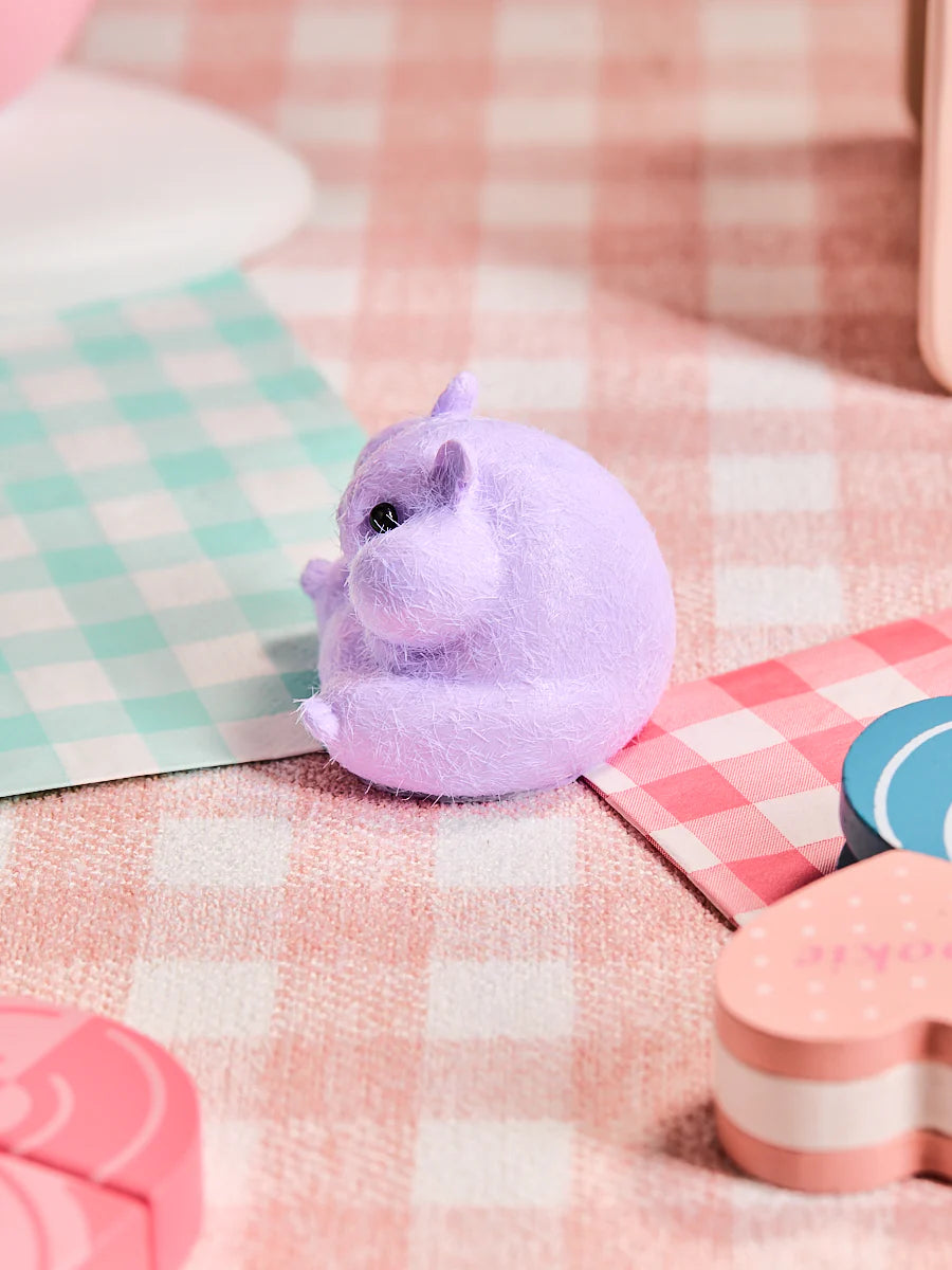 Flocked Hamster Taba Squishy