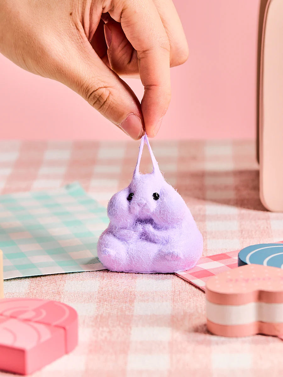 Flocked Hamster Taba Squishy