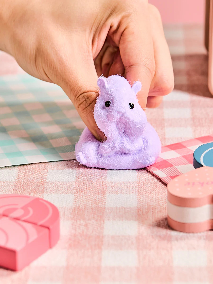 Flocked Hamster Taba Squishy