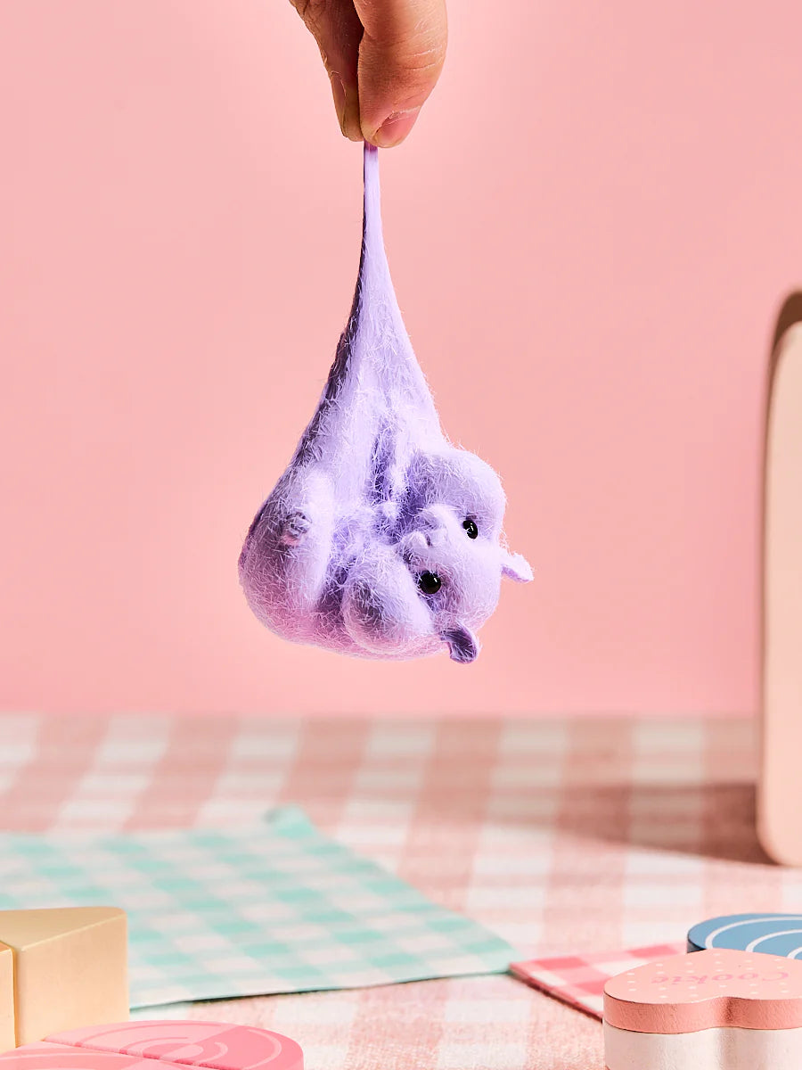Flocked Hamster Taba Squishy