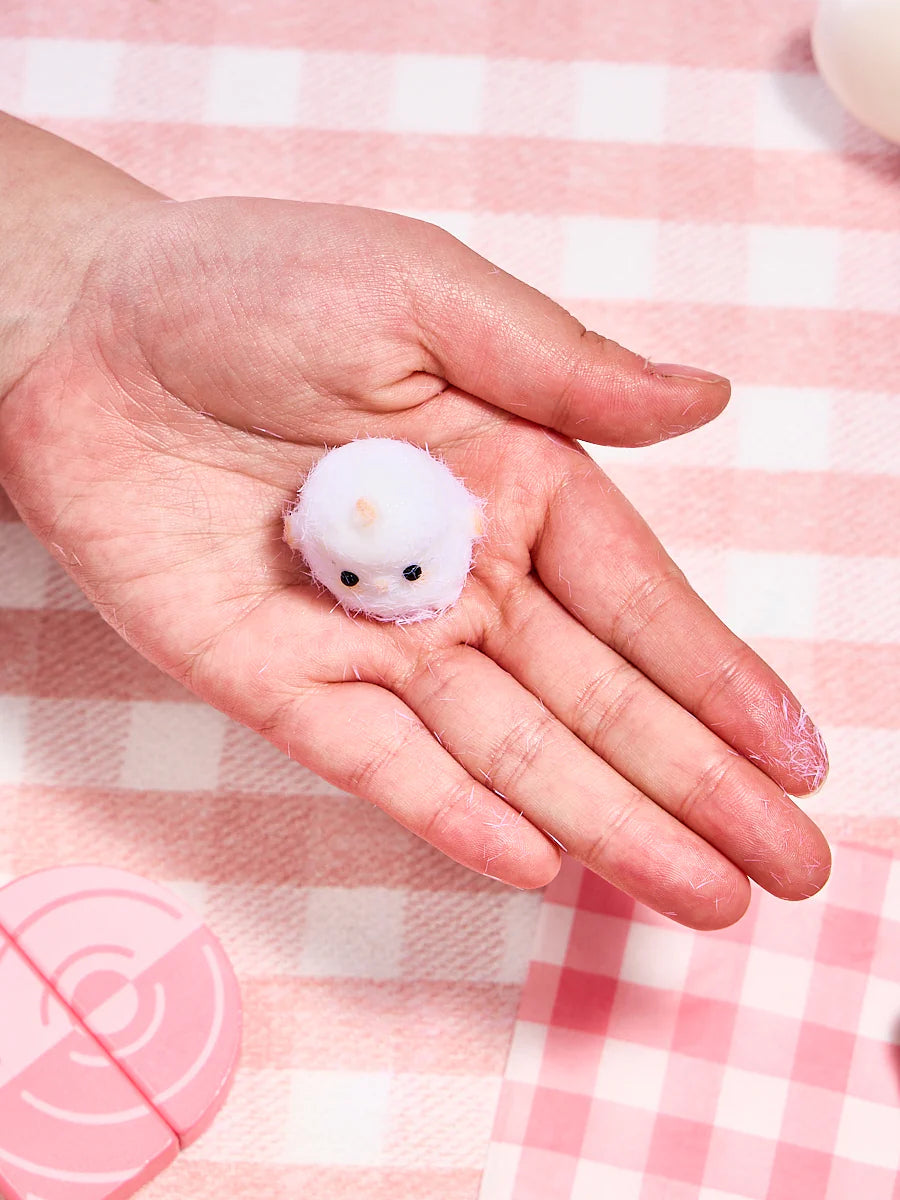 Flocked Mini Chick Taba Squishy