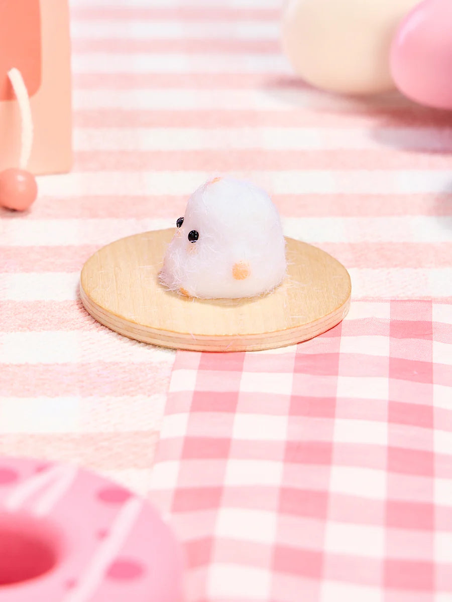 Flocked Mini Chick Taba Squishy
