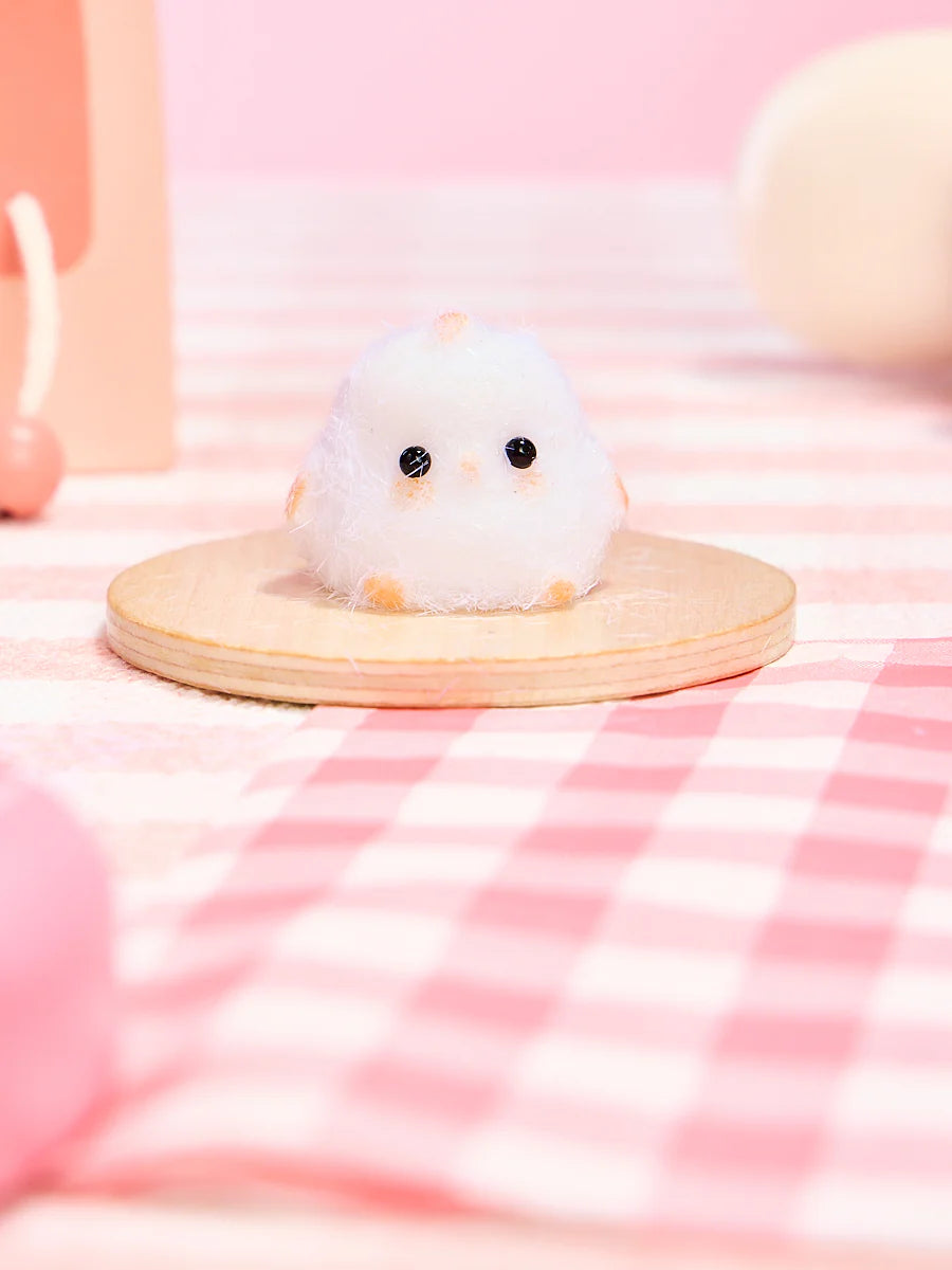 Flocked Mini Chick Taba Squishy