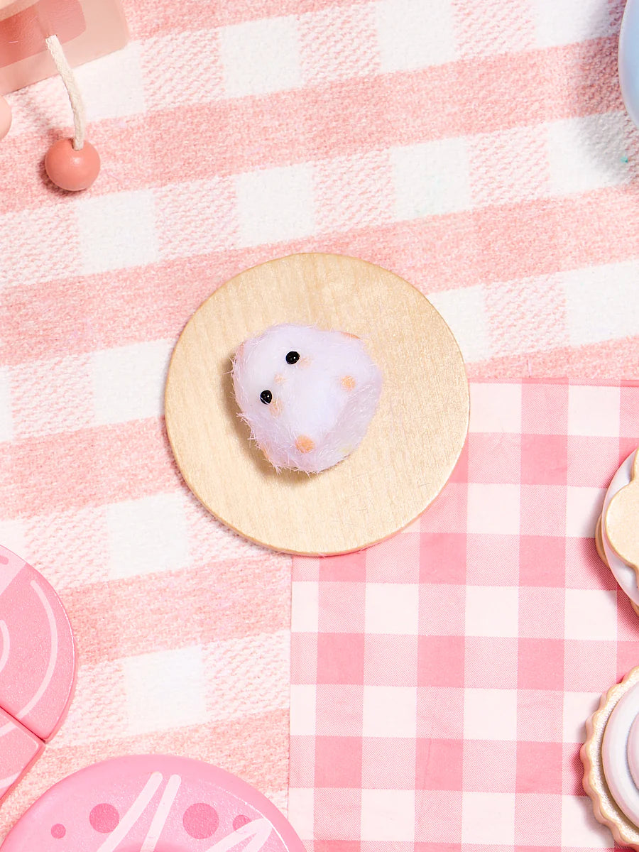 Flocked Mini Chick Taba Squishy