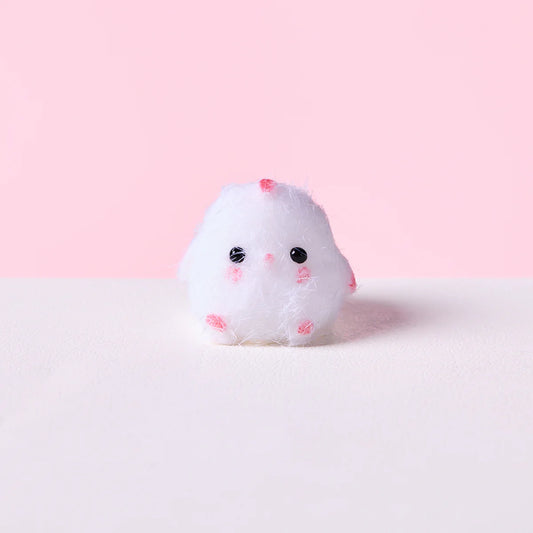 Flocked Mini Chick Taba Squishy
