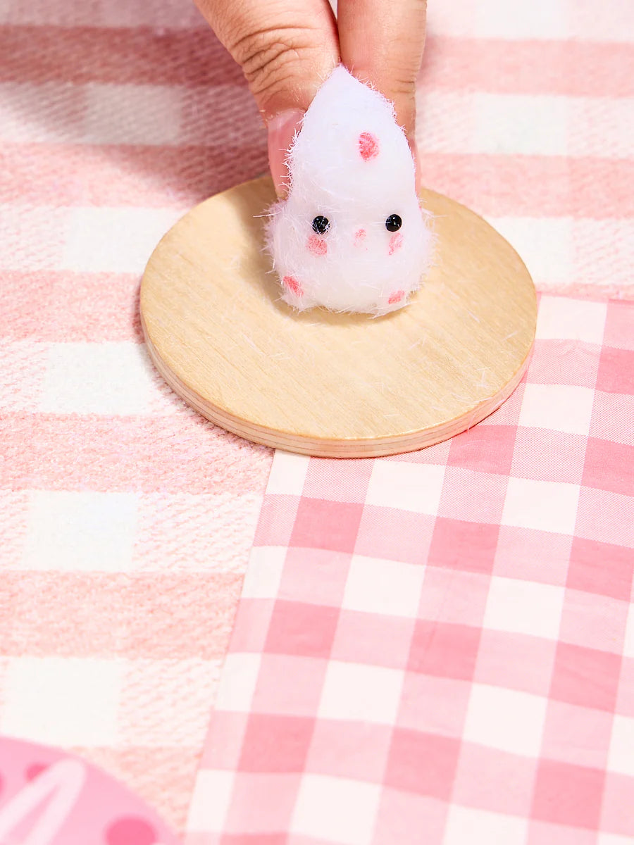 Flocked Mini Chick Taba Squishy
