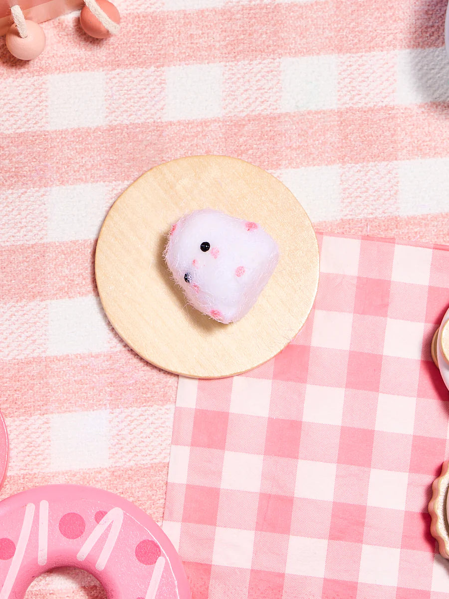 Flocked Mini Chick Taba Squishy