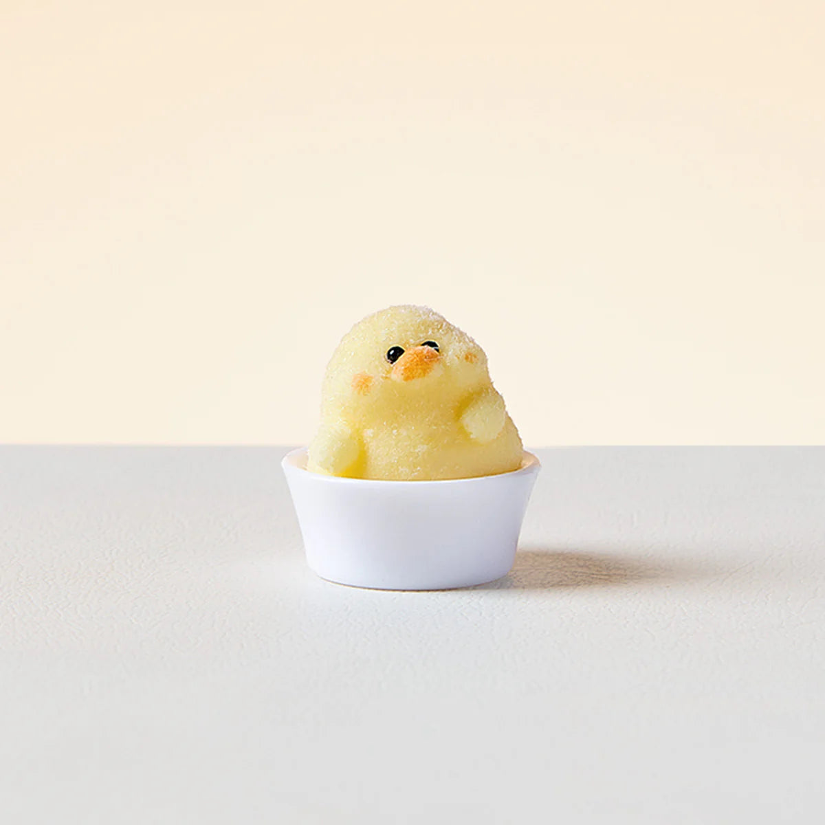 Flocked Mini Cute Duck Taba Squishy