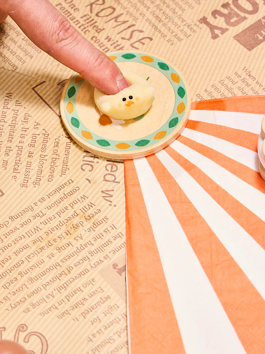 Flocked Mini Duck Taba Squishy