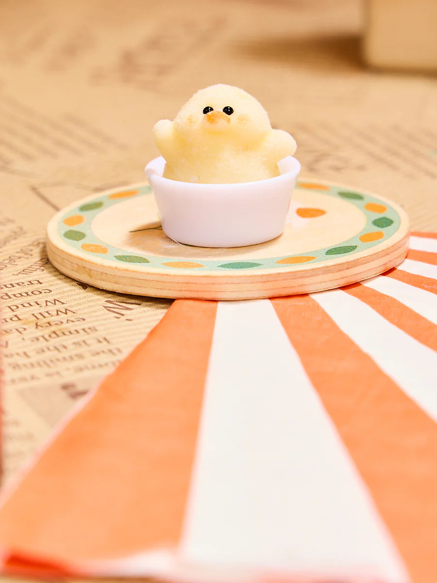 Flocked Mini Duck Taba Squishy