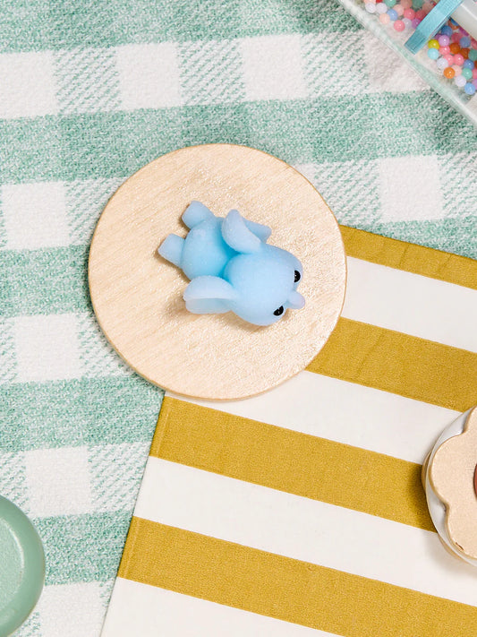 Flocked Mini Elephant Taba Squishy