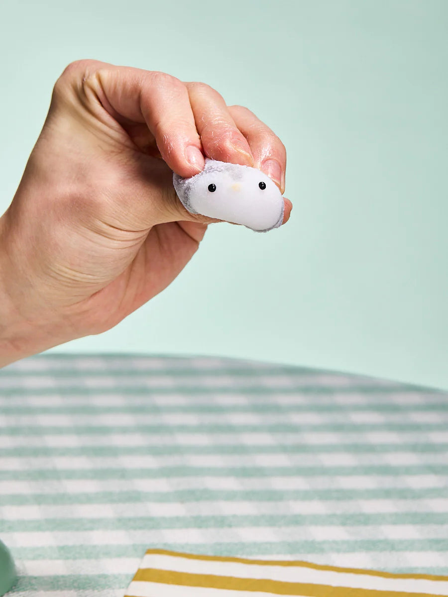 Flocked Mini Penguin Taba Squishy
