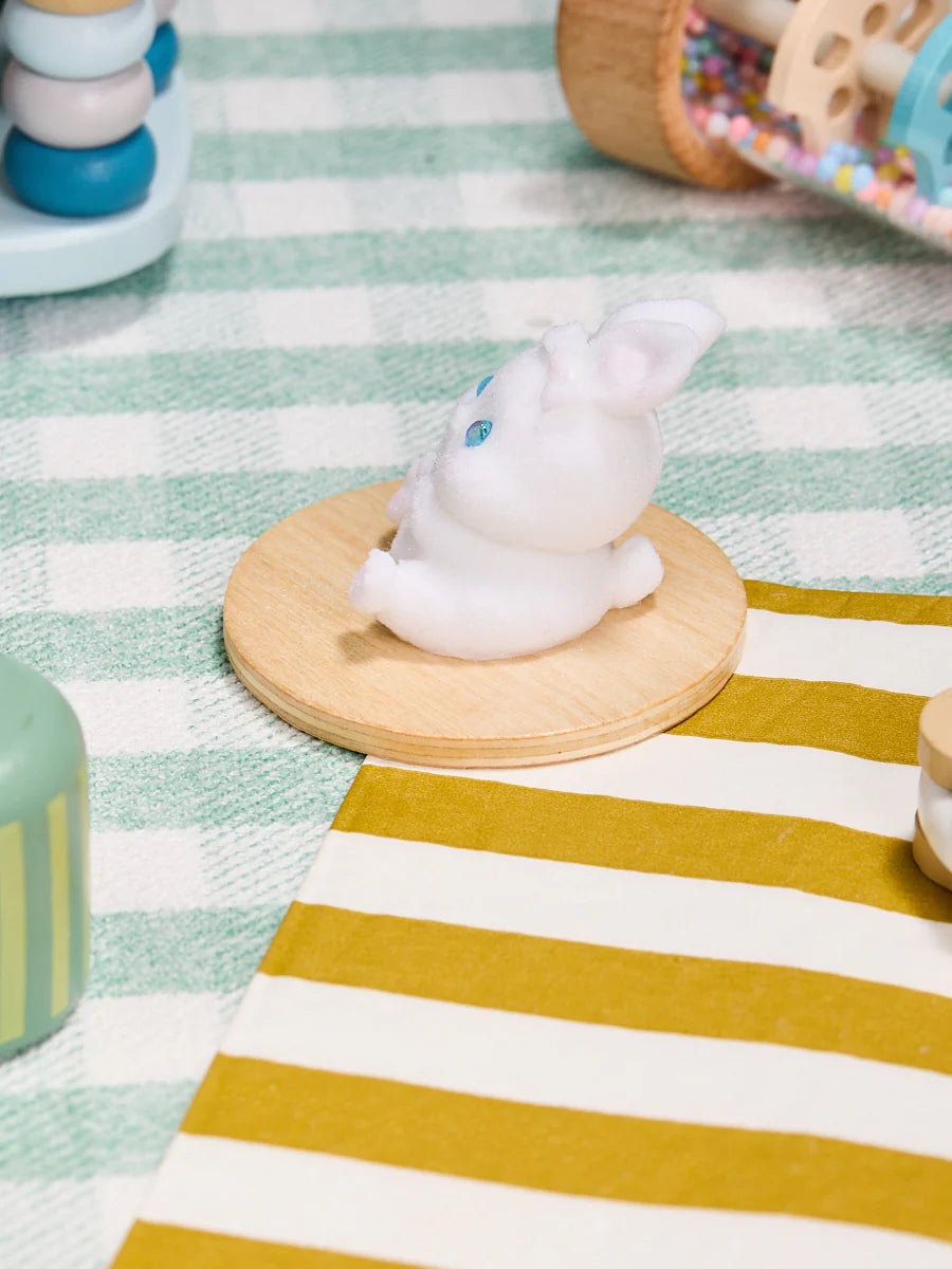 Flocked Mini Rabbit Taba Squishy