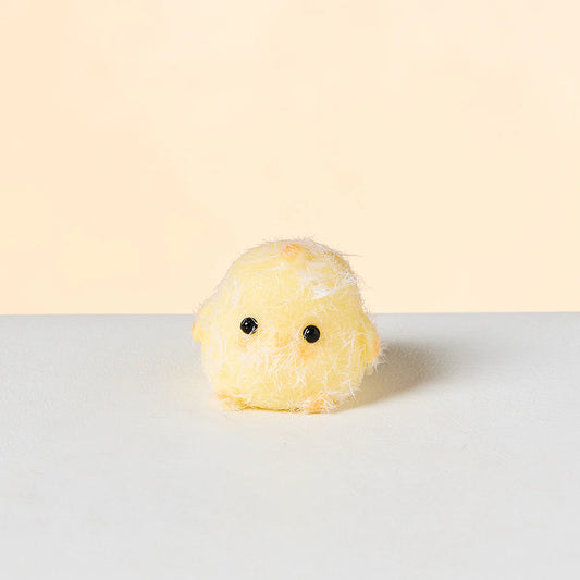 Flocked Mini Yellow Chick Taba Squishy