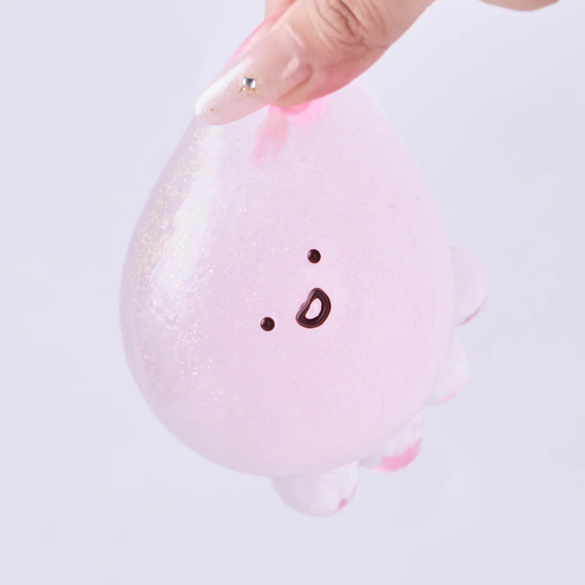 Glitter Transparent-pink Octopus Taba Squishy