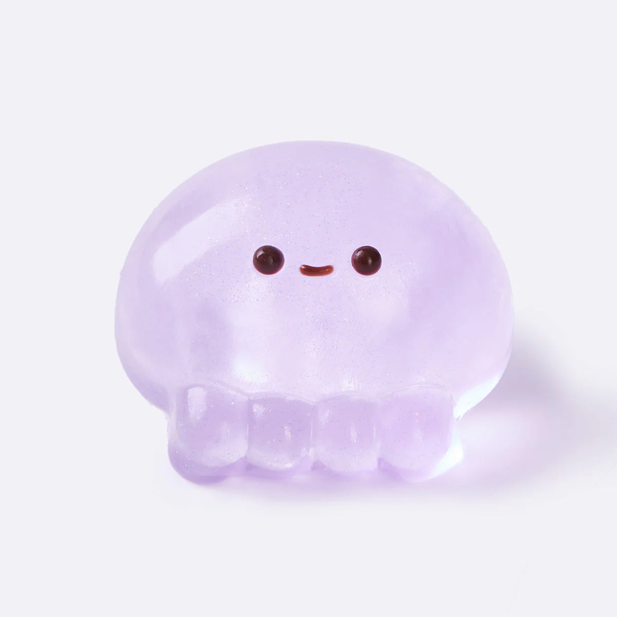 Glitter Transparent-purple Jellyfish Taba Squishy