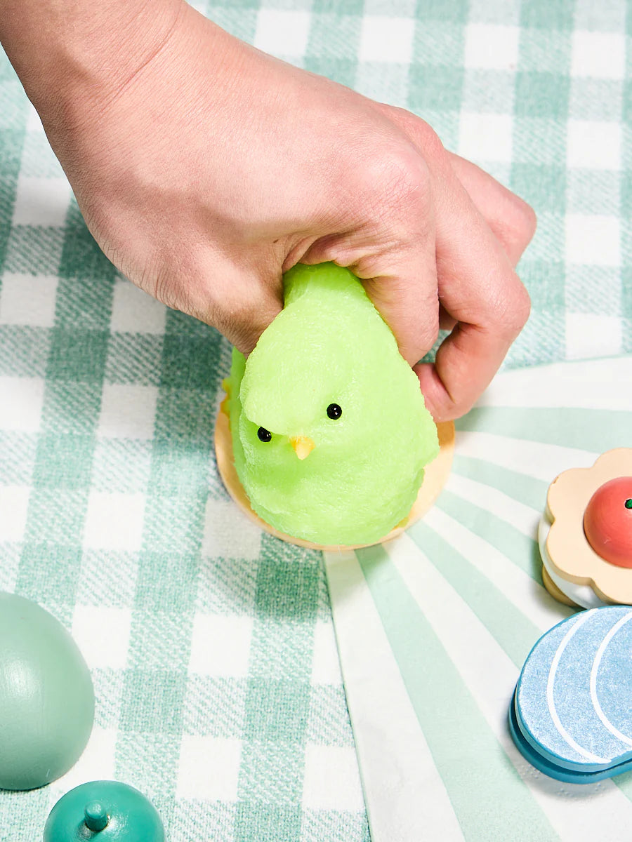 Green Chick Taba Squishy