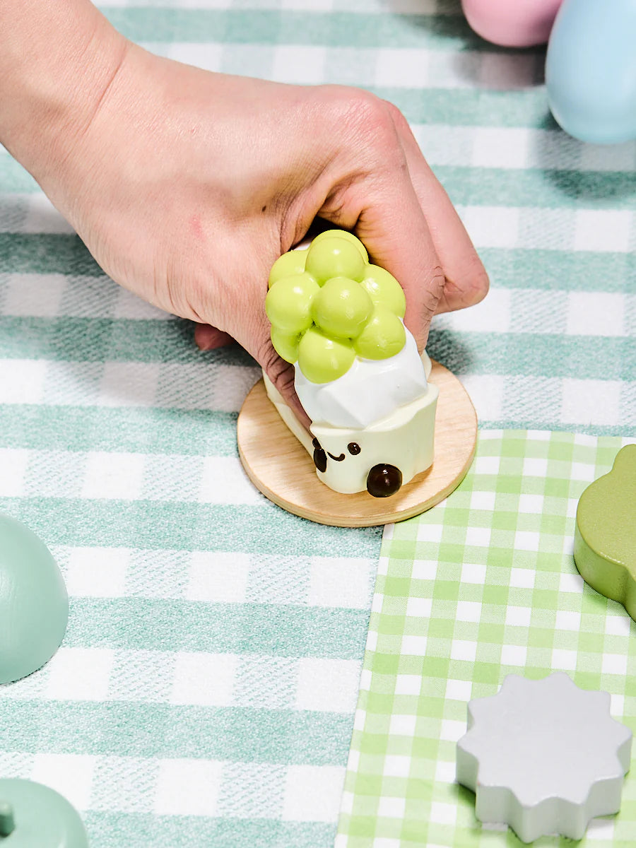 Green Grape Cupcakes Taba Squishy