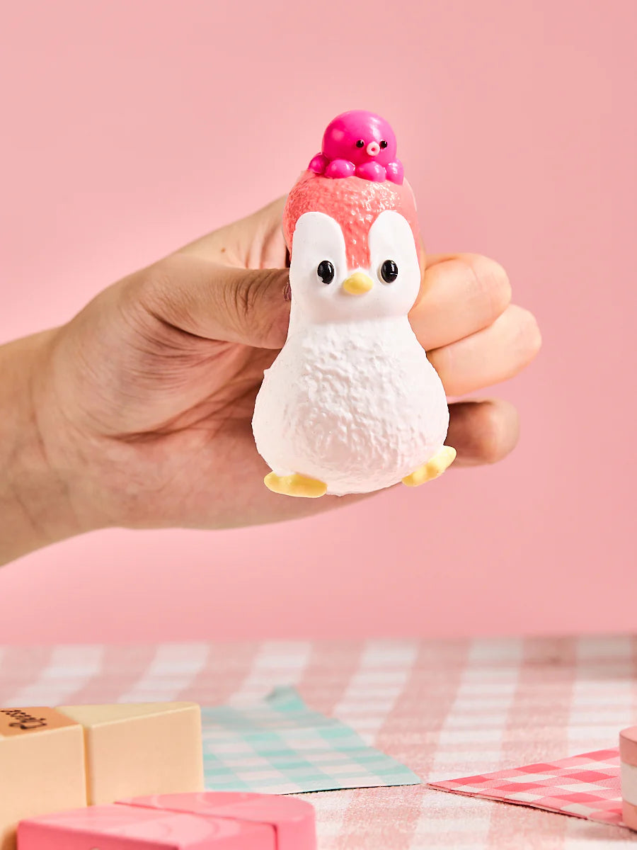 Hotpink Penguin Taba Squishy