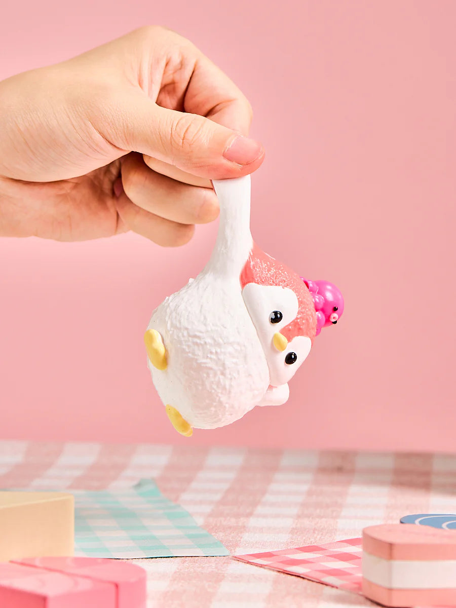 Hotpink Penguin Taba Squishy