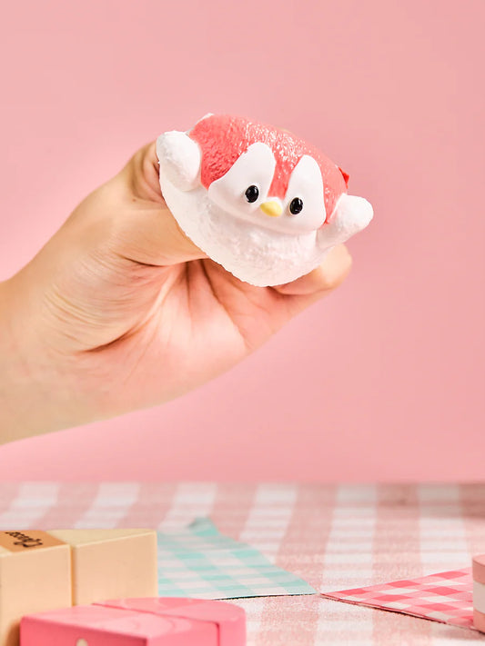 Hotpink Penguin Taba Squishy