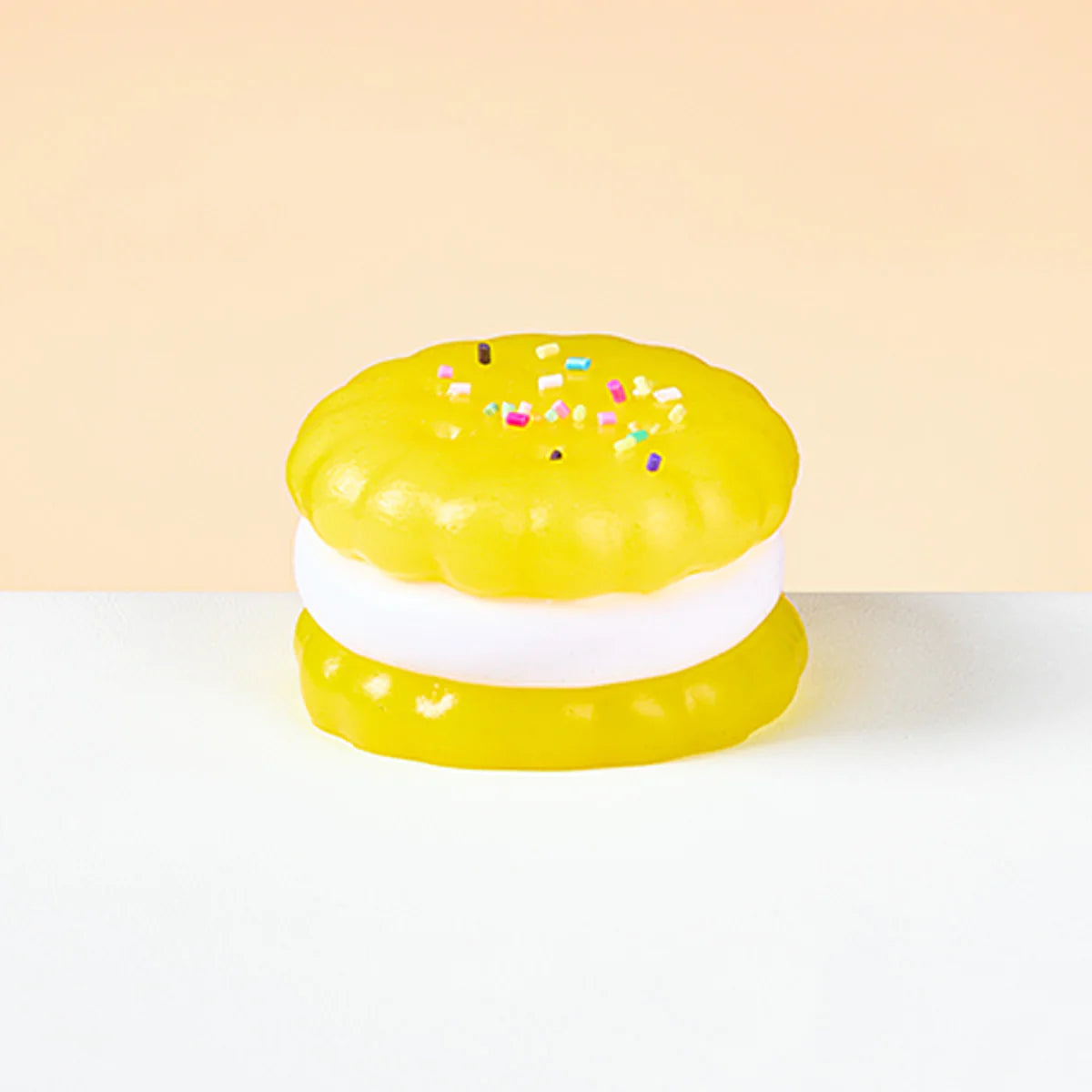 Lemon Sandwich Biscuit Taba Squishy