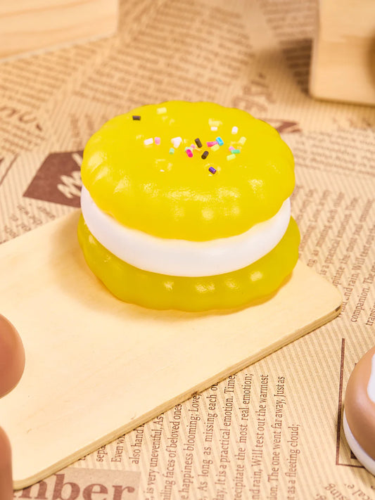 Lemon Sandwich Biscuit Taba Squishy