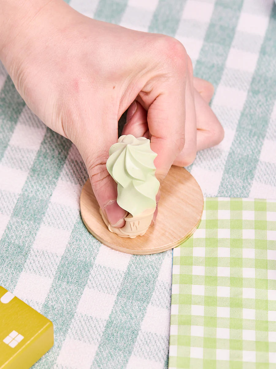 Light Green Ice Cream Taba Squishy