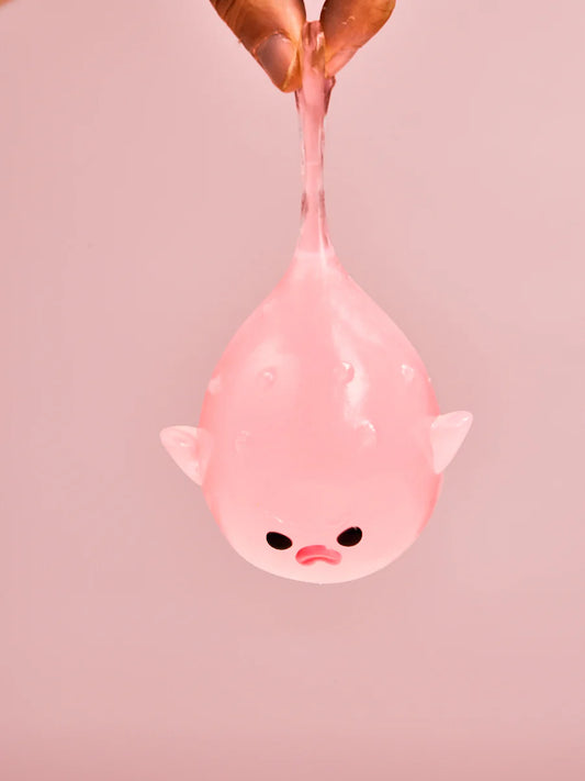 Light Pink Pufferfish Taba Squishy