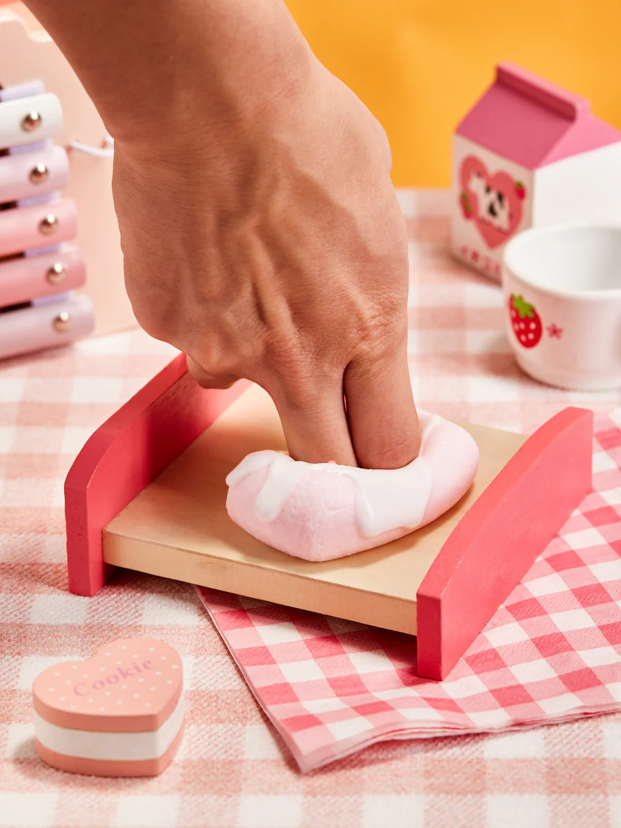 Pink Cake Taba Squishy