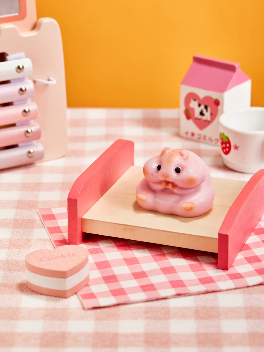 Pink Hamster Taba Squishy