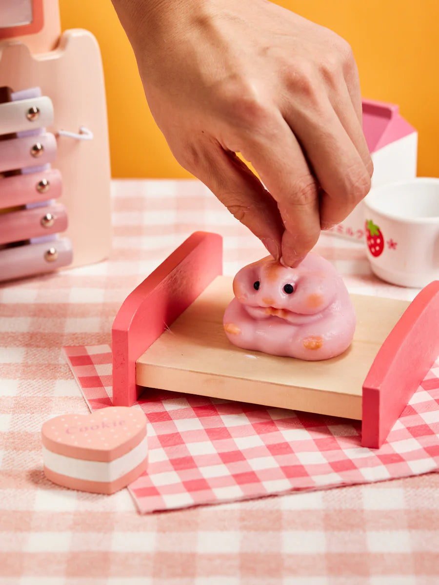 Pink Hamster Taba Squishy