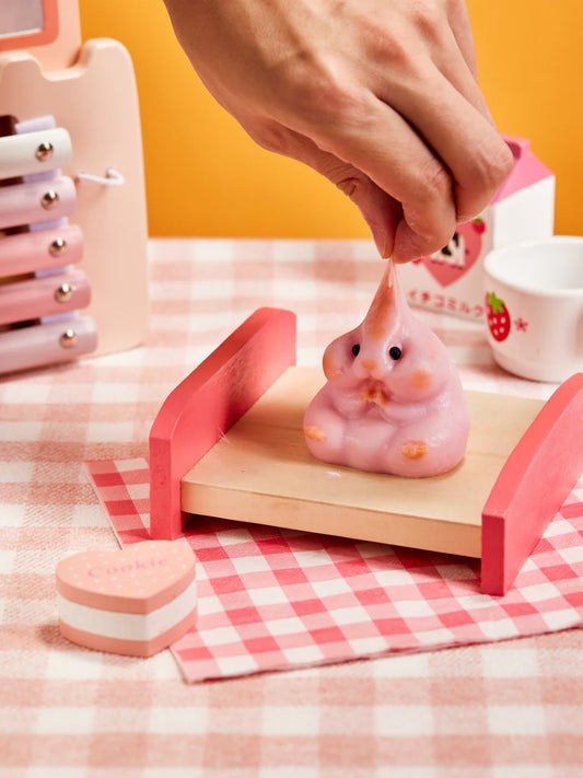 Pink Hamster Taba Squishy