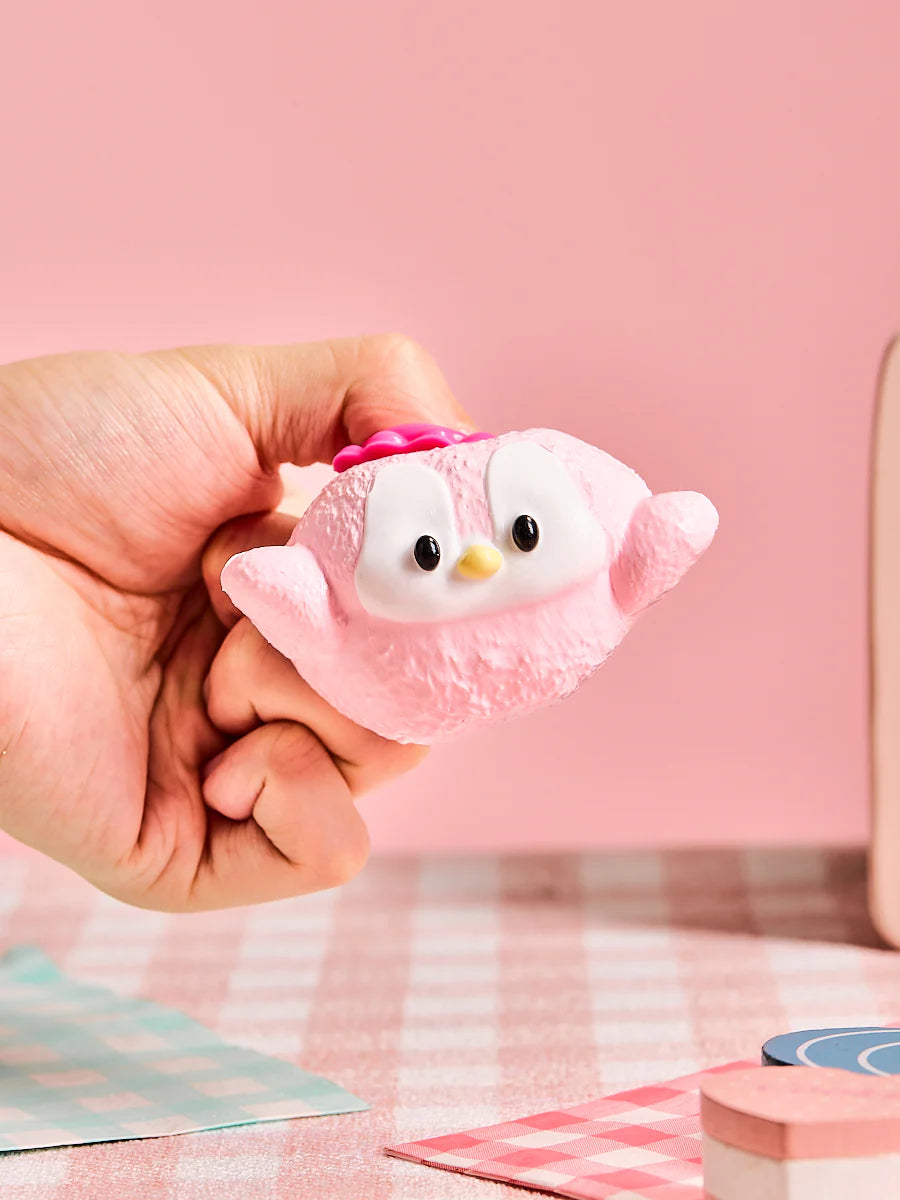 Pink Penguin Taba Squishy