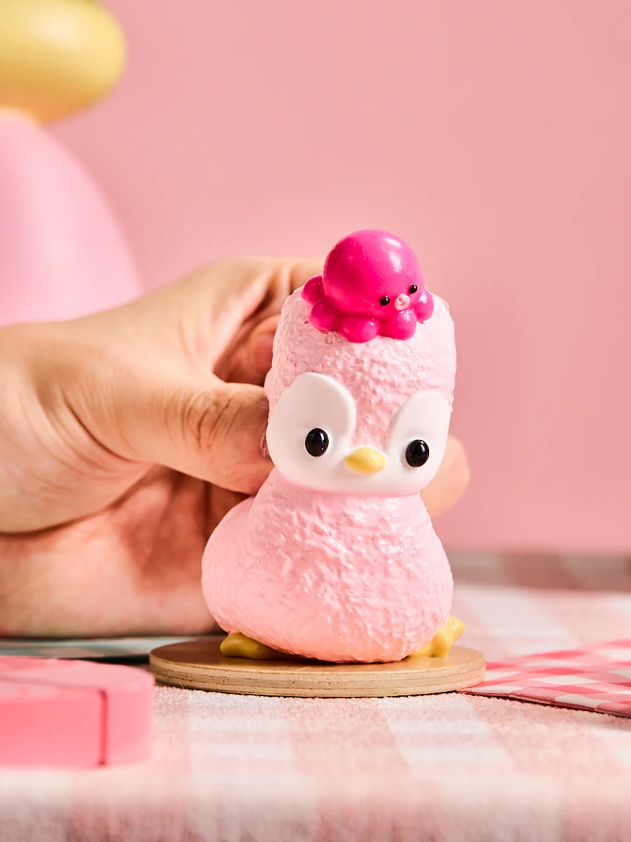 Pink Penguin Taba Squishy