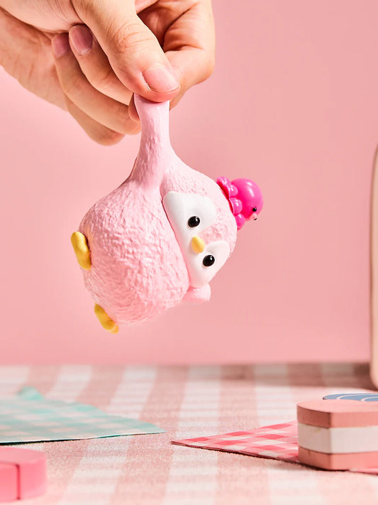 Pink Penguin Taba Squishy