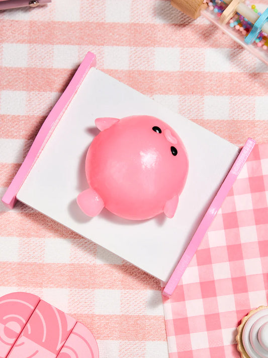 Pink Pufferfish Taba Squishy