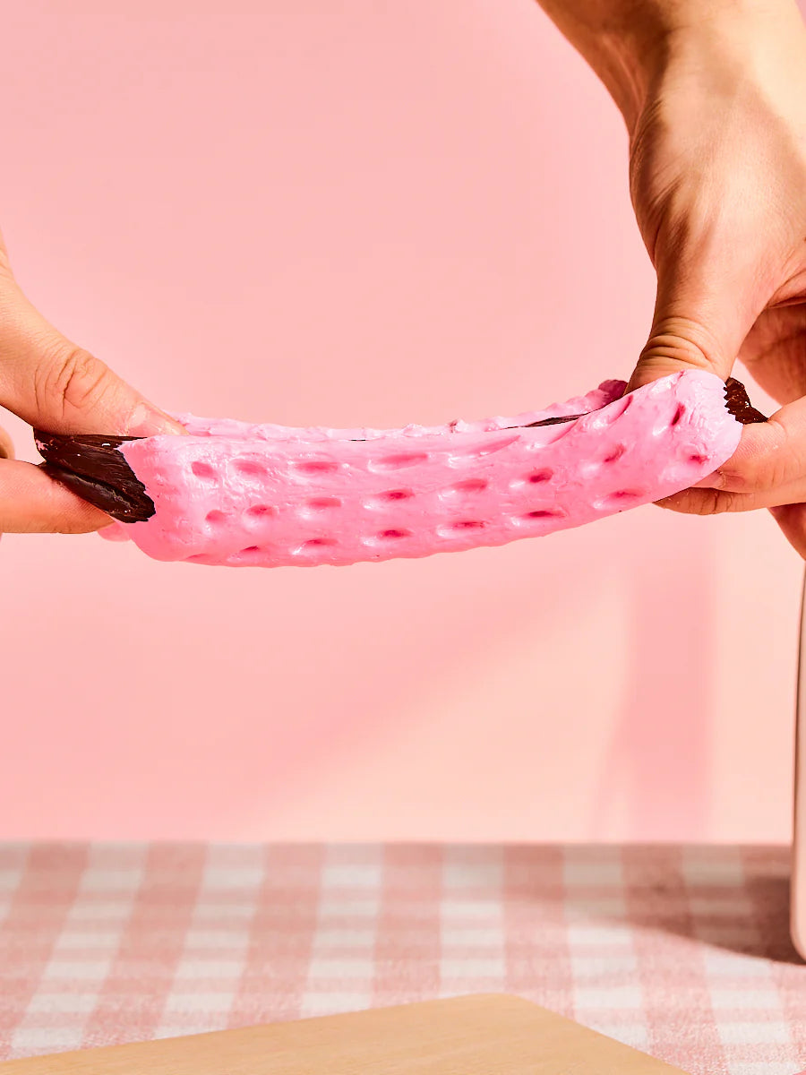 Pink Sandwich Cookie Taba Squishy
