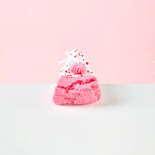 Pink Triangle Cake Taba Squishy