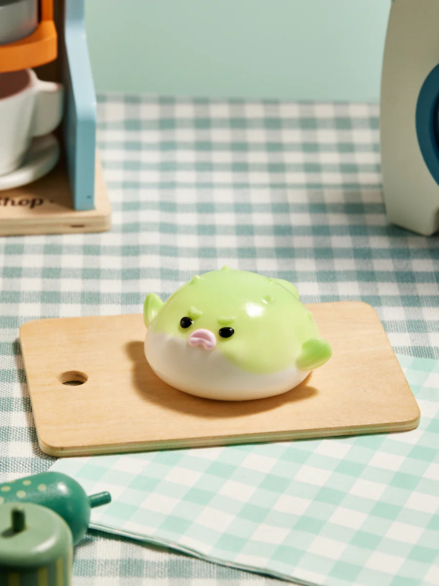 Green Pufferfish Taba Squishy