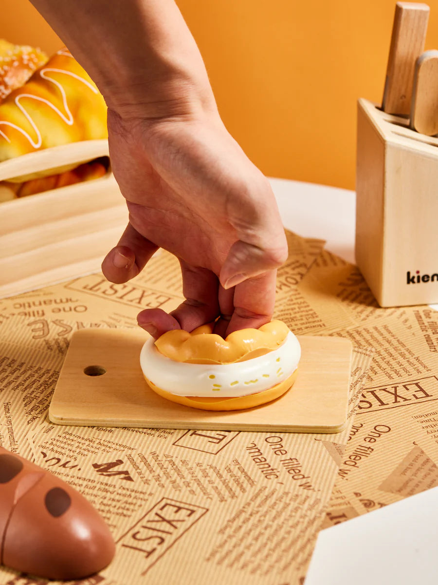 Pumpkim Burger Taba Squishy