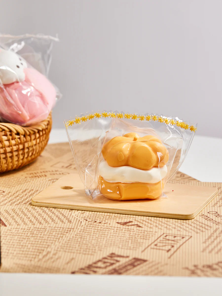 Pumpkim Burger Taba Squishy