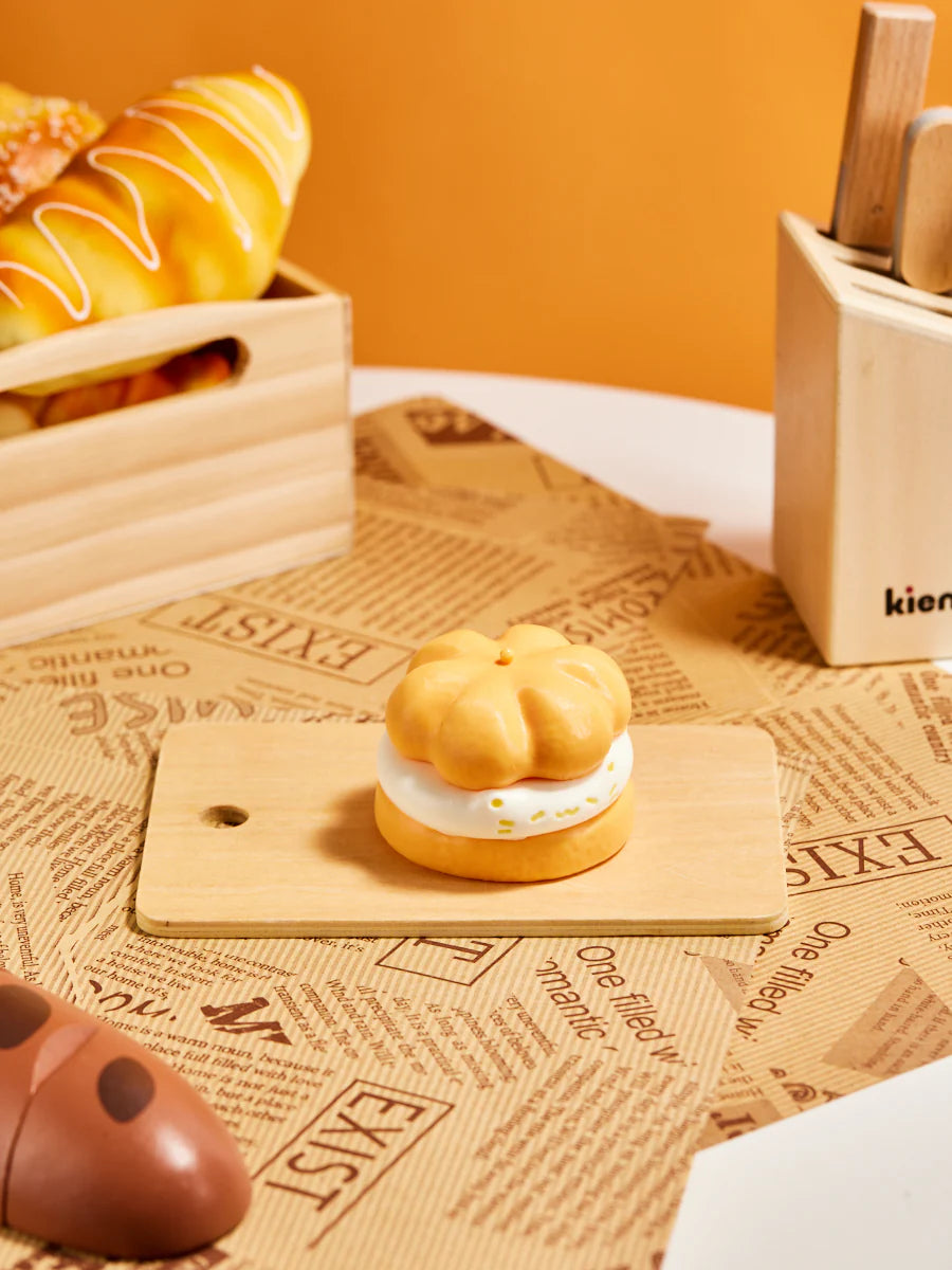 Pumpkim Burger Taba Squishy