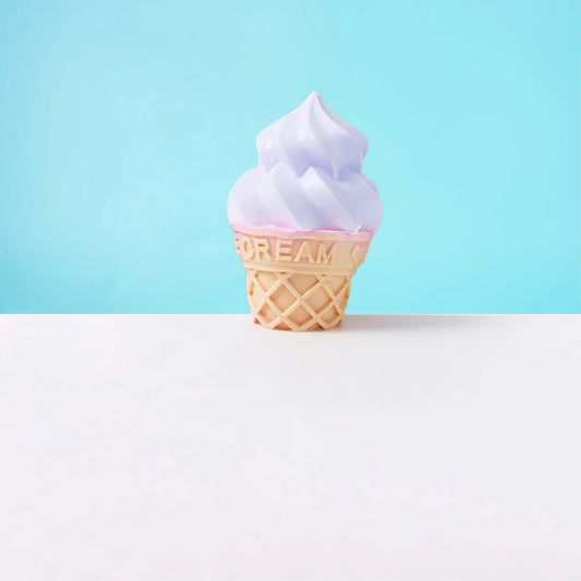 Purple Ice Cream Taba Squishy